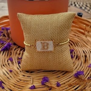 Initial B Bracelet Stainless steel